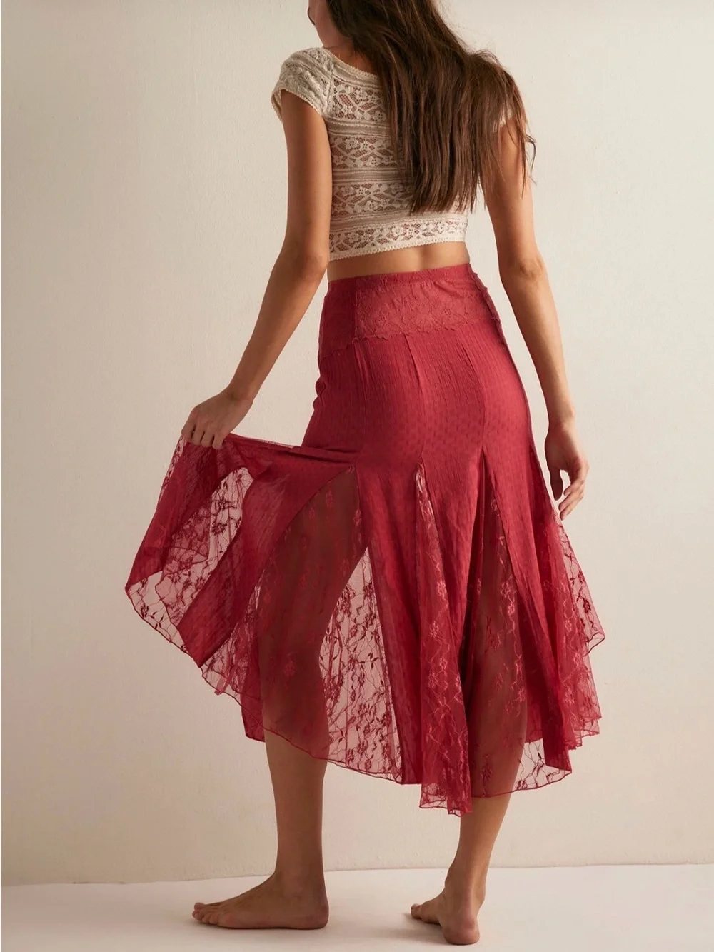 Nice To Meet You Maxi Slip Skirt - Picture 2 of 6